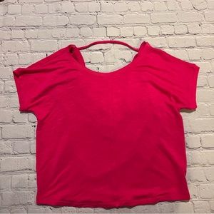 Anthropologie Daily Practice Open Back Athletic Top Size XS